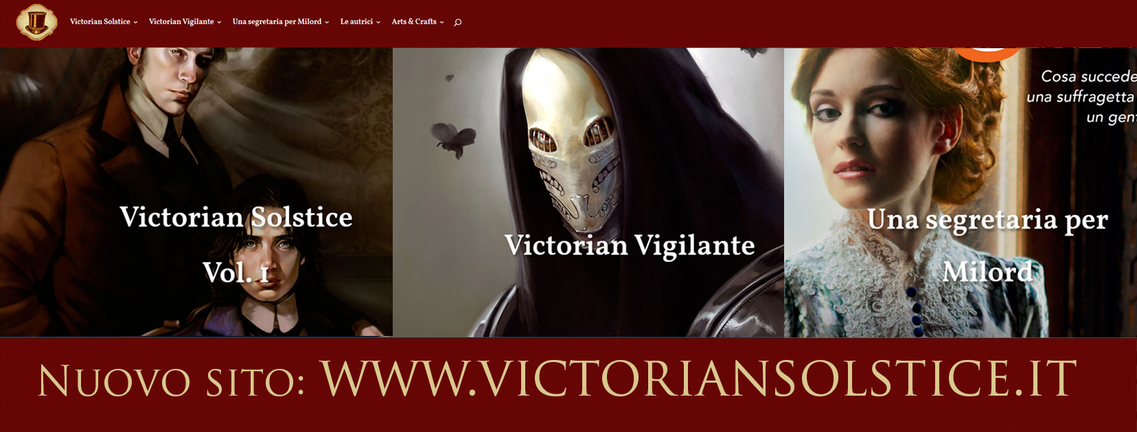 Pubblicato il nuovo sito victoriansolstice.it